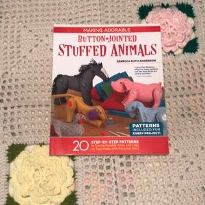 Button-Jointed Stuffed Animals Book